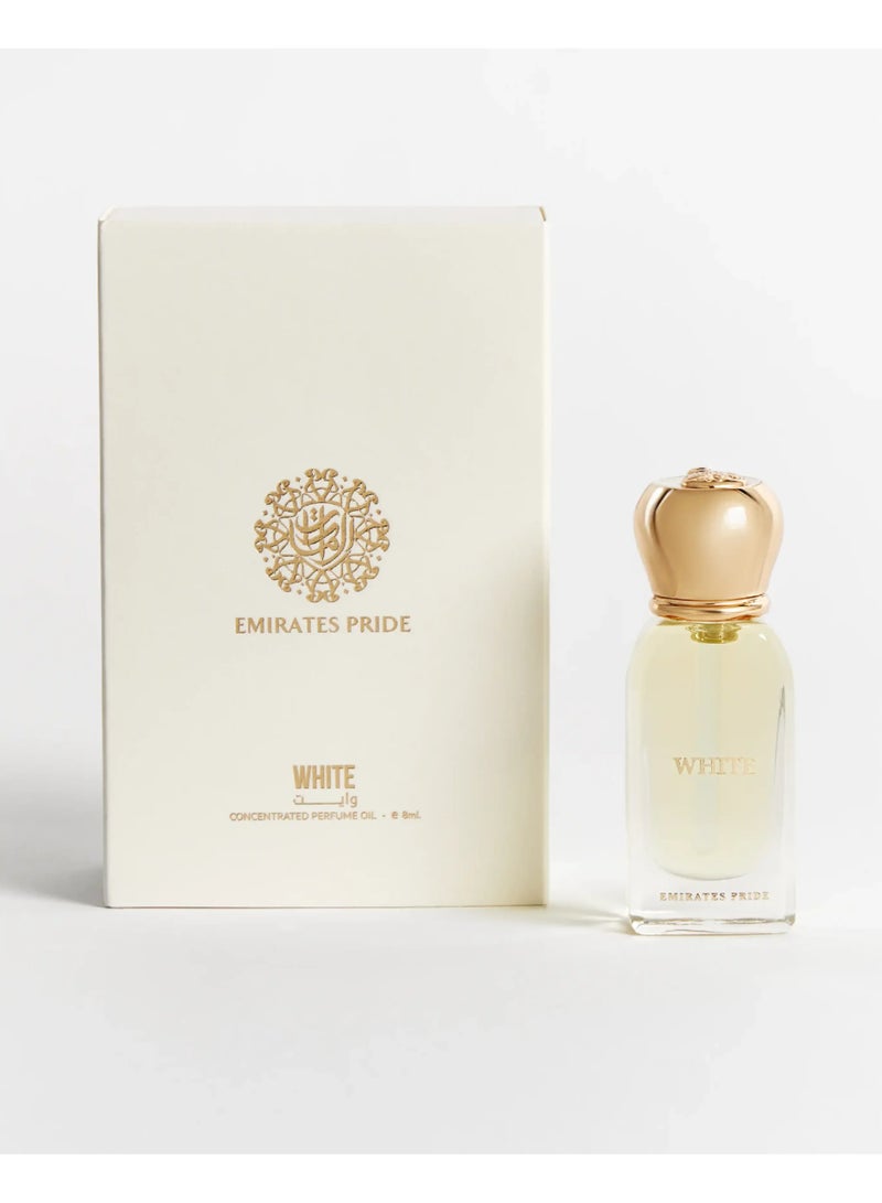 Emirates Pride White Perfume Oil 8ML - Image 1